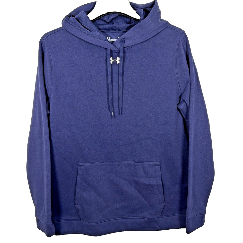 Under Armour‎ Hustle Fleece Women's Pullover Loose Fit Hoodie Sweatshirt Size XL